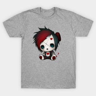 punk rock teddy emo T-Shirt